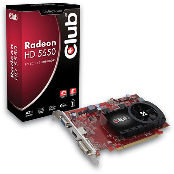 CLUB3D Radeon HD 5550 GDDR3