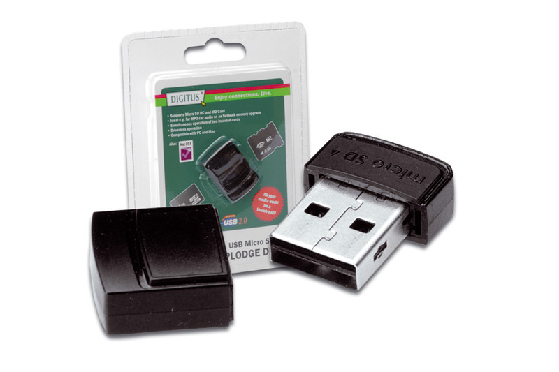 Digitus USB Card Reader USB 2.0 устройство для чтения карт флэш-памяти