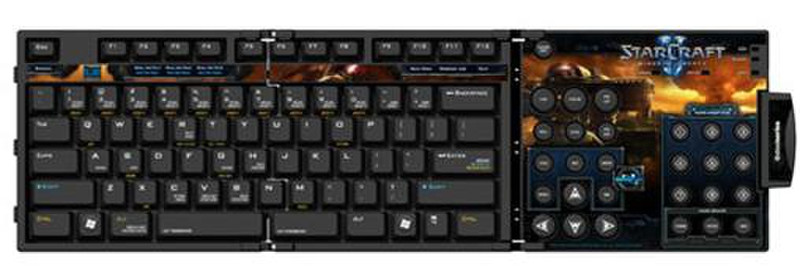 Steelseries Zboard Keyset USB Черный клавиатура