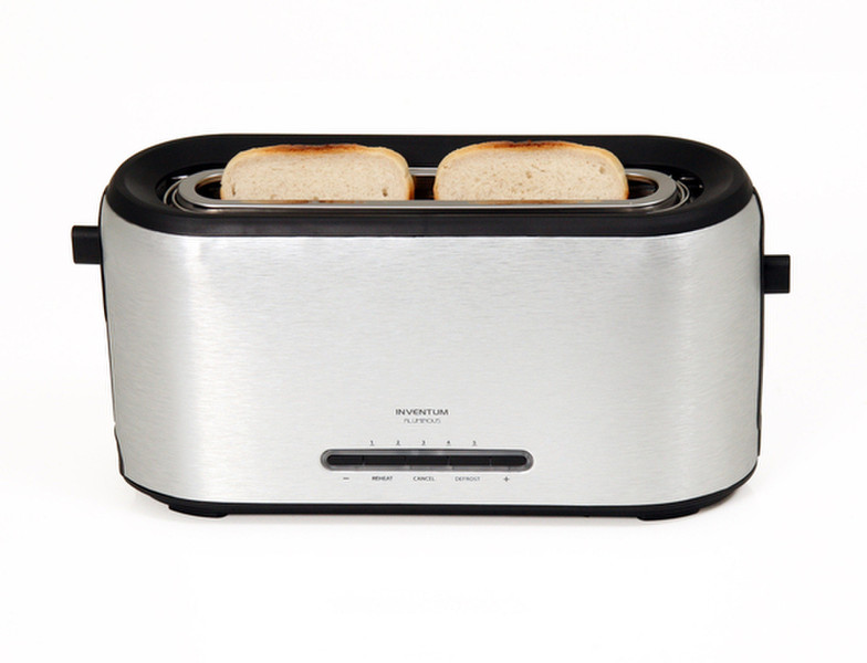 Inventum GB800 2Scheibe(n) Aluminium Toaster