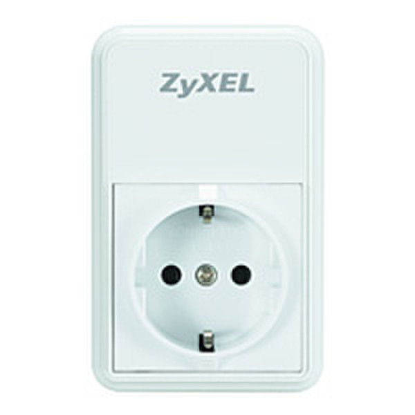 ZyXEL Powerline Adapter 1AC outlet(s) Weiß Spannungsschutz