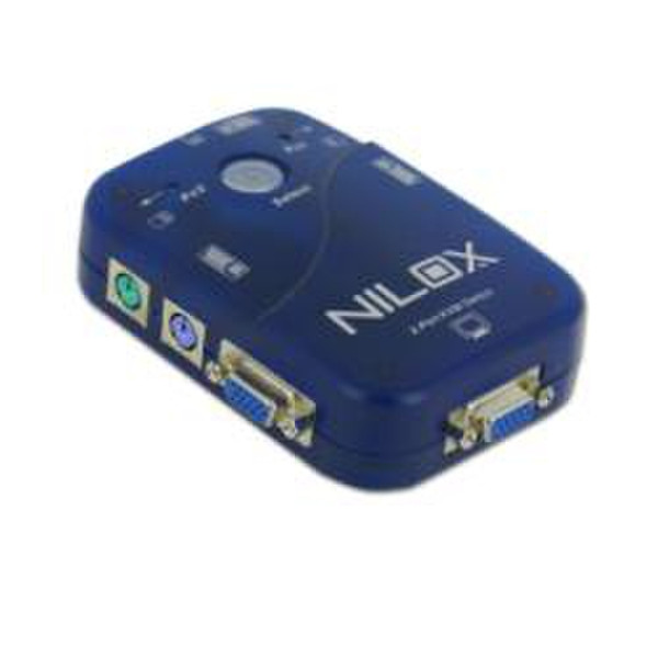 Nilox 16NXKV12P2001 Blue KVM switch