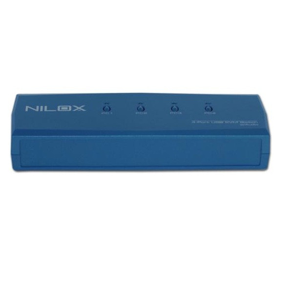 Nilox 16NXKV14US001 Blue KVM switch