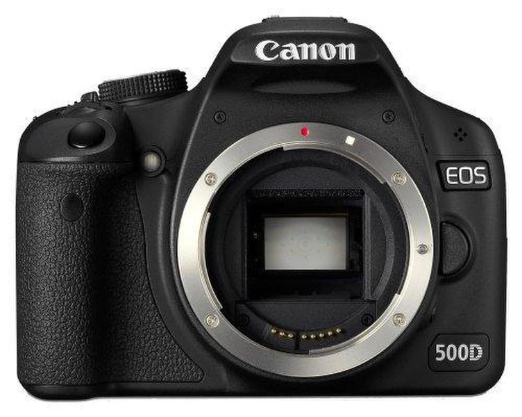 Canon EOS 500D Однообъективный зеркальный фотоаппарат без объектива 15.1МП CMOS 4272 x 2848пикселей Черный