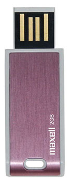 Maxell 8GB USB Netbook 8ГБ USB 2.0 Тип -A Розовый USB флеш накопитель