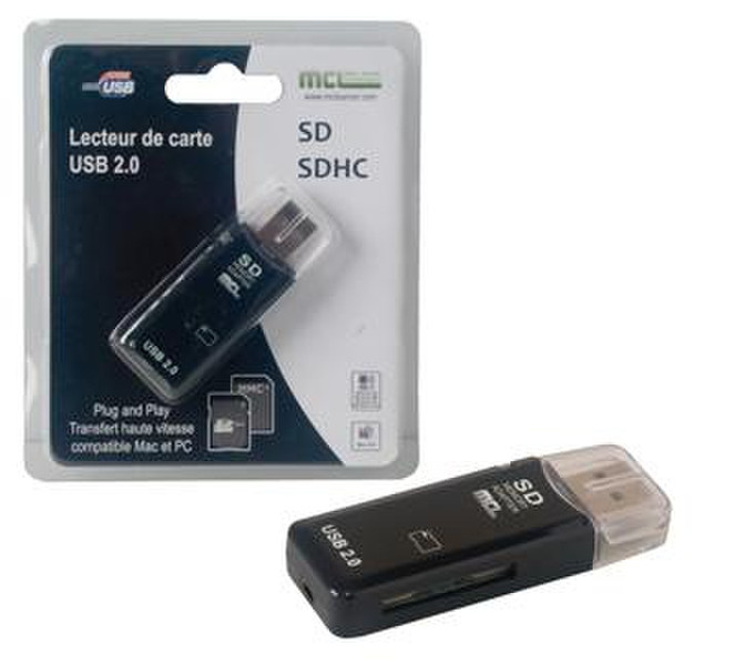 MCL LC-USB2/SDHC USB 2.0 Schwarz Kartenleser