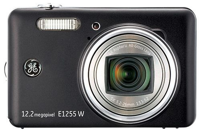 General Electric E1255W 12.2 MP Компактный фотоаппарат 12.2МП CCD 4032 x 3024пикселей Черный