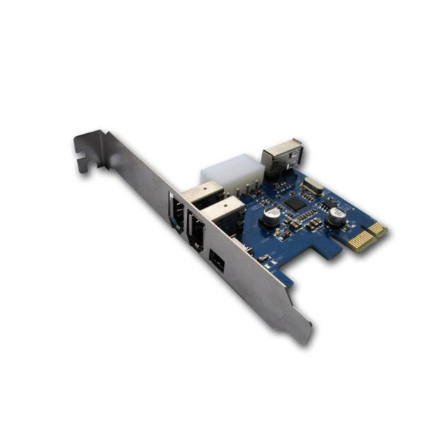 Nilox 4-Port FireWire PCI-E Card интерфейсная карта/адаптер