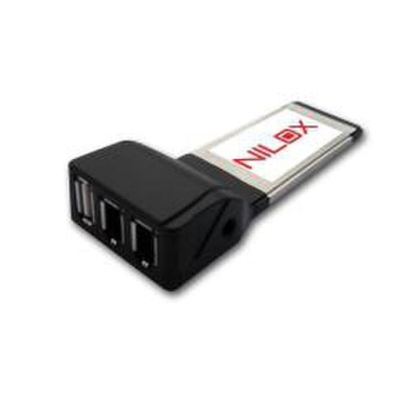 Nilox PCMCIA Express Card интерфейсная карта/адаптер