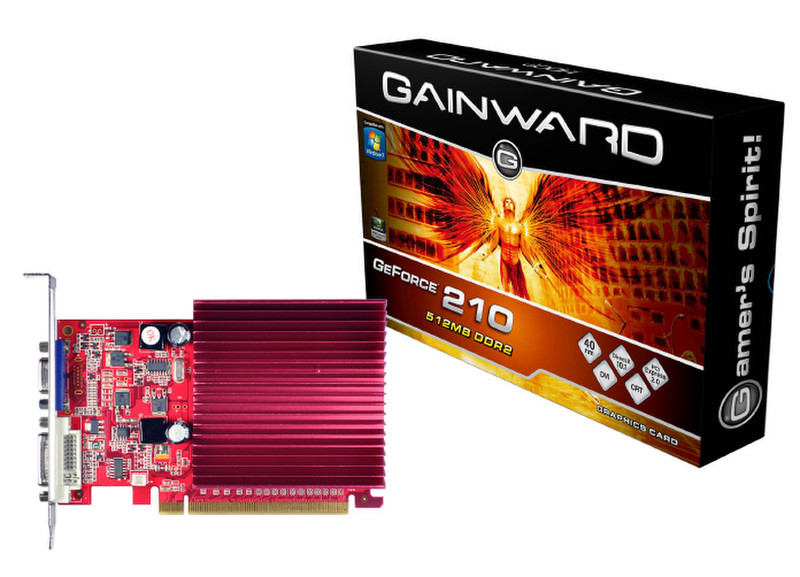 Gainward GeForce 210 512MB GeForce 210 GDDR2