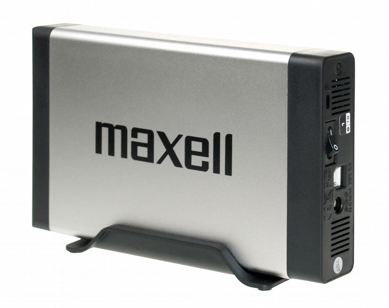Maxell Tank Terabyte USB Type-A 3.0 (3.1 Gen 1) 2048GB Schwarz, Silber Externe Festplatte