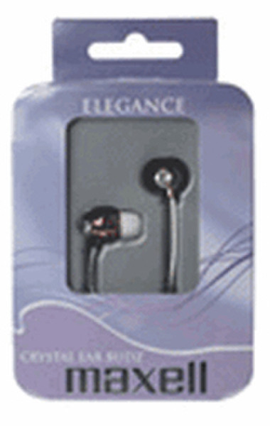 Maxell Elegance Crystal Ear Budz Chocolate Binaural Verkabelt Blau, Violett Mobiles Headset