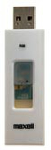 Maxell 4GB USB Messenger 4GB USB 2.0 Typ A Weiß USB-Stick