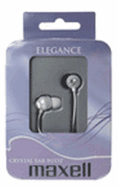 Maxell Elegance Crystal Ear Budz Silk Binaural Verkabelt Blau, Violett Mobiles Headset
