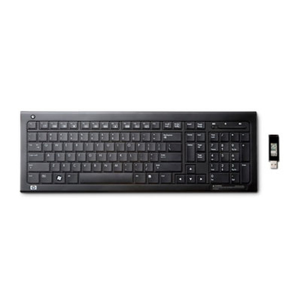 HP Wireless Elite Keyboard Bluetooth QWERTY Schwarz Tastatur