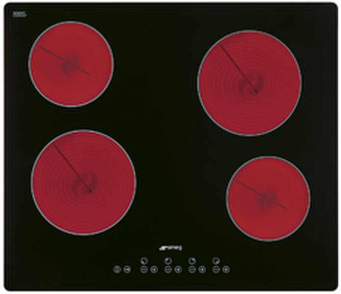 Smeg SI640TC built-in Ceramic Black hob