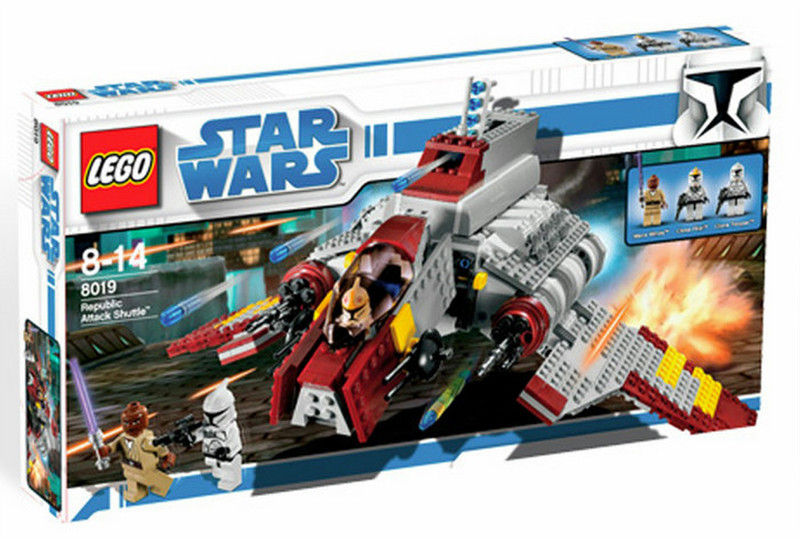 LEGO Star Wars Republic Attack Shuttle building set