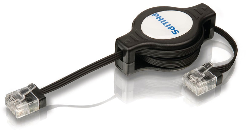 Philips SWR2121/27 0.91м Cat5e Черный сетевой кабель