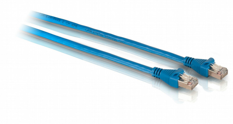 Philips SWN2332/27 2m Cat6 U/FTP (STP) Blue networking cable
