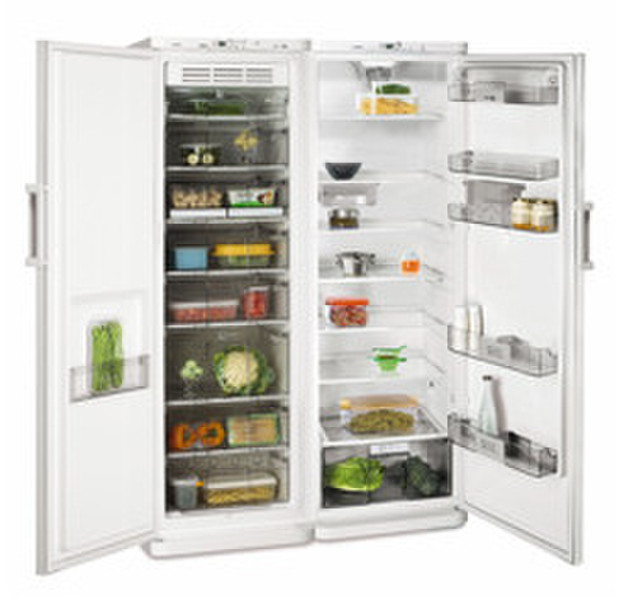 Fagor FFA1670W Отдельностоящий 374л A Белый side-by-side холодильник