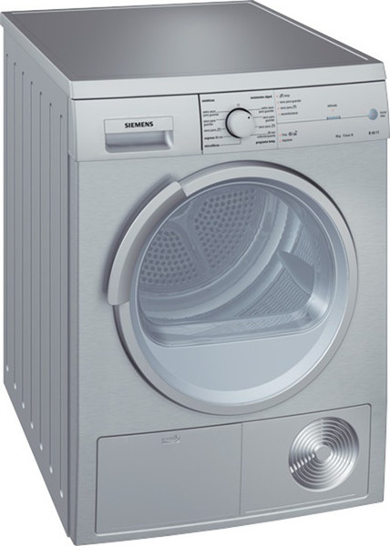 Siemens WT46E11XEE freestanding Front-load 8kg Stainless steel tumble dryer