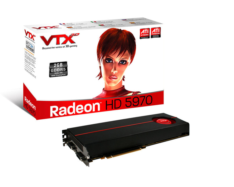 VTX3D HD 5970 2GB GDDR5 2GB GDDR5