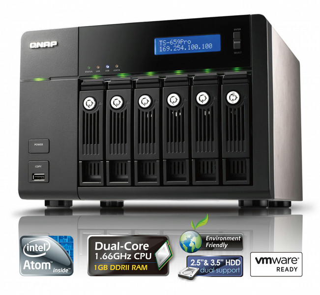 QNAP TS-659 Pro Turbo NAS 2.5