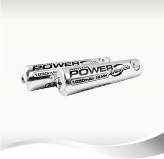 ARCTIC Power AAA Rechargable 4-pk Nickel-Metal Hydride (NiMH) 1050mAh 1.2V rechargeable battery