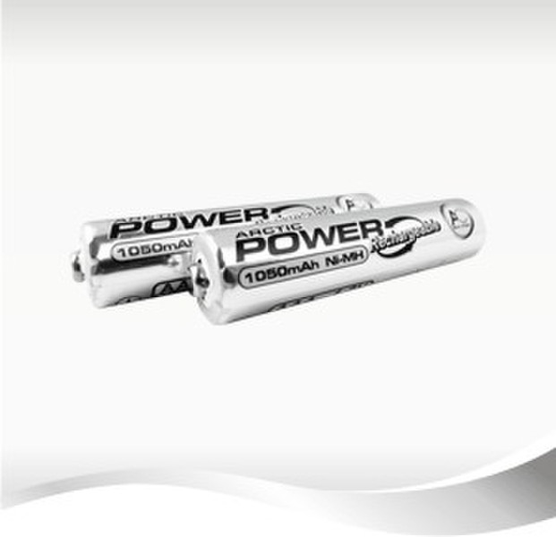 ARCTIC Power AAA Rechargable 4-pk Nickel-Metallhydrid (NiMH) 1050mAh 1.2V Wiederaufladbare Batterie