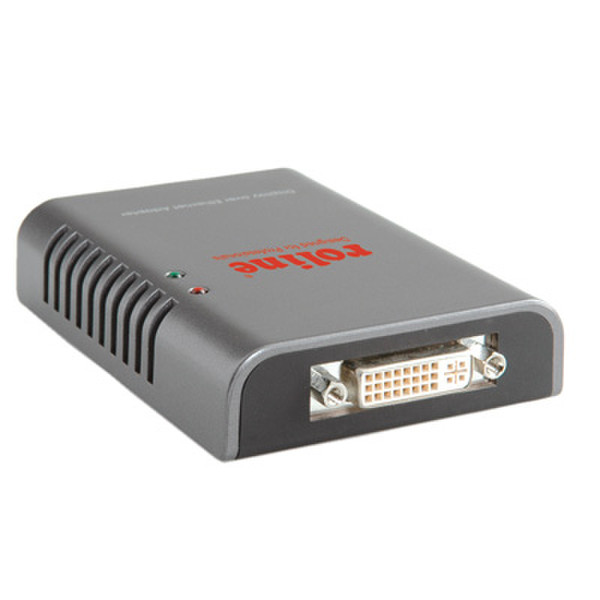 ROLINE DVI-Display über Ethernet Adapter Videosplitter