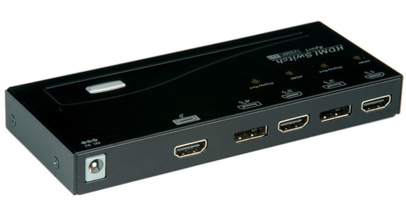 ROLINE HDMI/DisplayPort Switch, 4fach