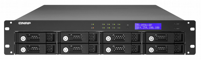 QNAP TS-859U-RP сервер хранения / NAS сервер