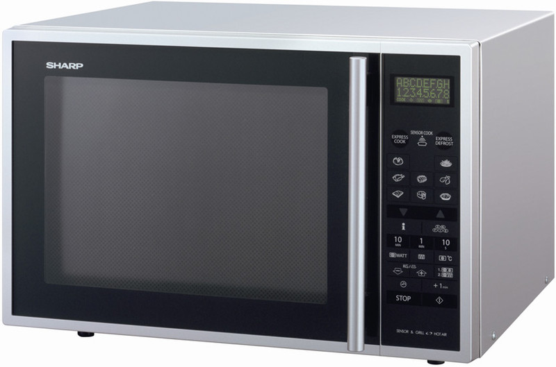 Sharp R969INA Countertop 40L 900W Silver microwave