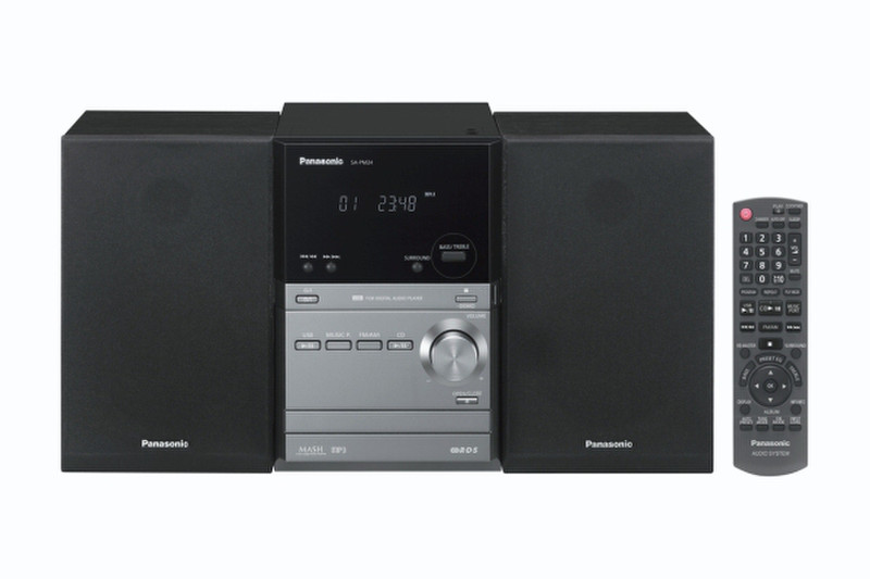 Panasonic SC-PM24 Micro-Set 20W Schwarz