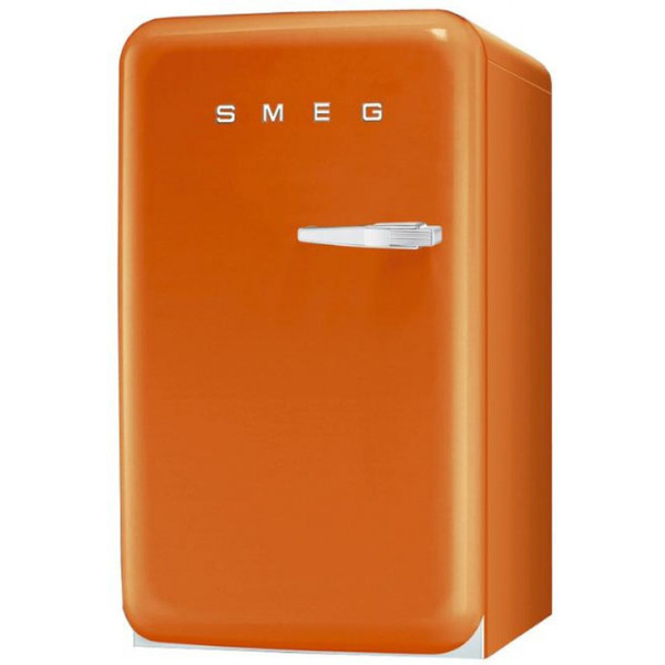 Smeg FAB10LO freestanding 114L A+ Orange combi-fridge