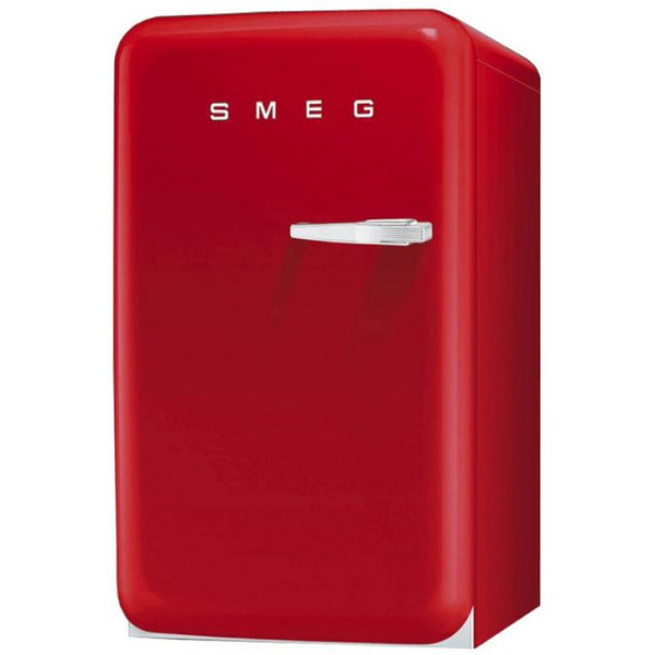 Smeg FAB10LR freestanding 114L A+ Red combi-fridge