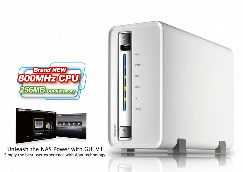 QNAP TS-210 Turbo NAS 3.5