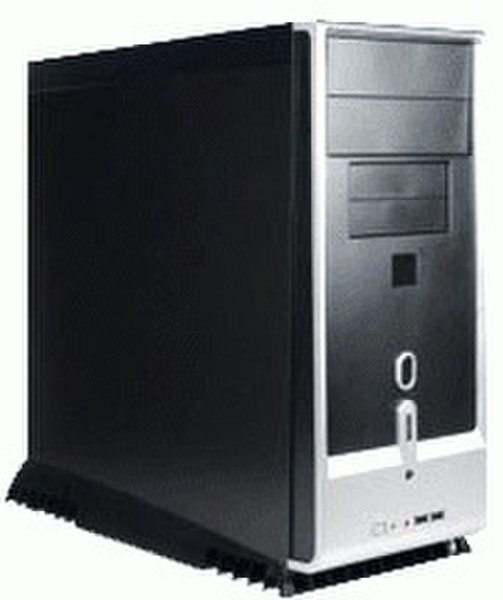 ARCTIC Silentium T3 Eco 80 Midi-Tower 550W Black,Silver computer case