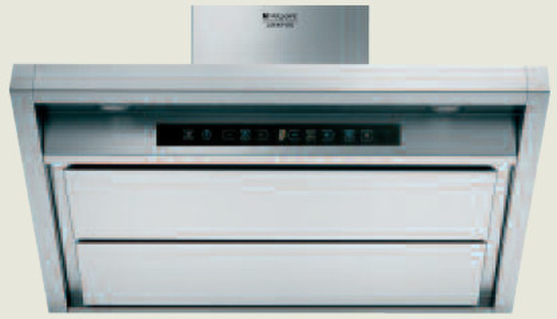 Hotpoint HZV 9 IX/HA Wall-mounted 800m³/h Stainless steel cooker hood