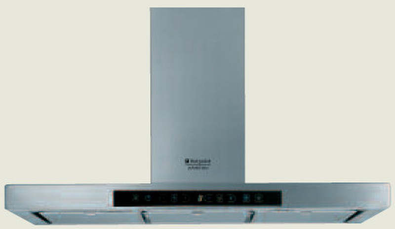Hotpoint HZT 9 IX/HA Wall-mounted 800m³/h Stainless steel cooker hood