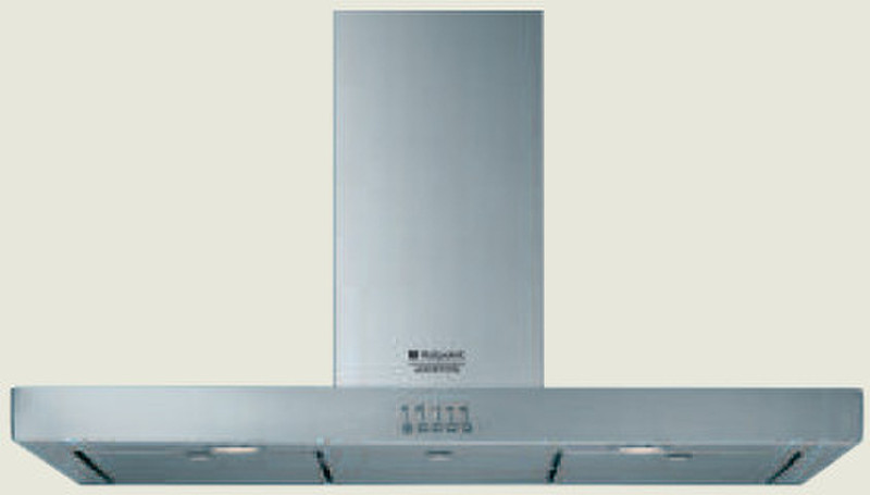 Hotpoint HZ 9 IX/HA Wall-mounted 780m³/h Stainless steel cooker hood