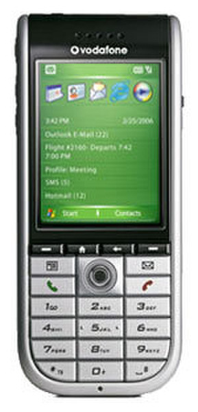 Vodafone v1240 Black,Silver smartphone