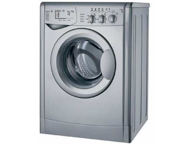 Indesit Maxi IWC 6105 S (EU) freestanding Front-load 6kg 1000RPM A+ Silver washing machine