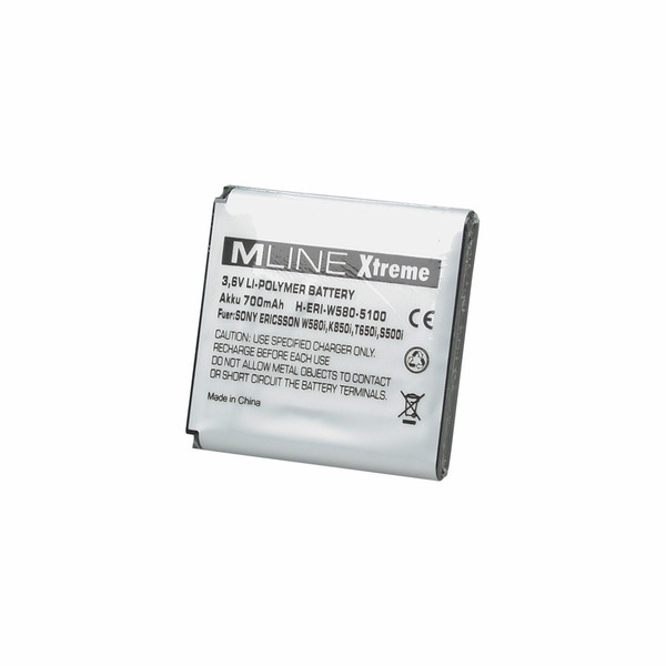 MLINE Xtreme Li-Polymer Battery 700 mAh Литий-полимерная (LiPo) 700мА·ч 3.6В аккумуляторная батарея