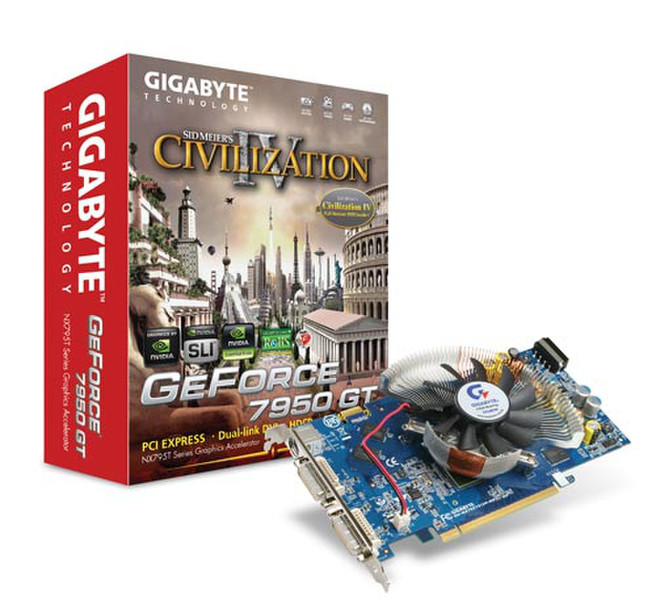 Gigabyte GeForce 7950 GT GDDR3