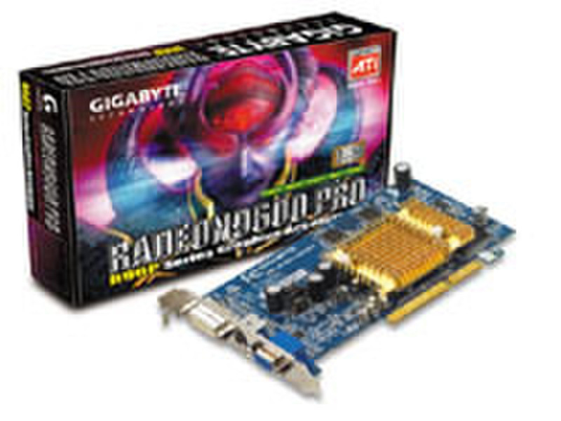 Gigabyte Radeon9600 AGP 8x 128MB GDDR