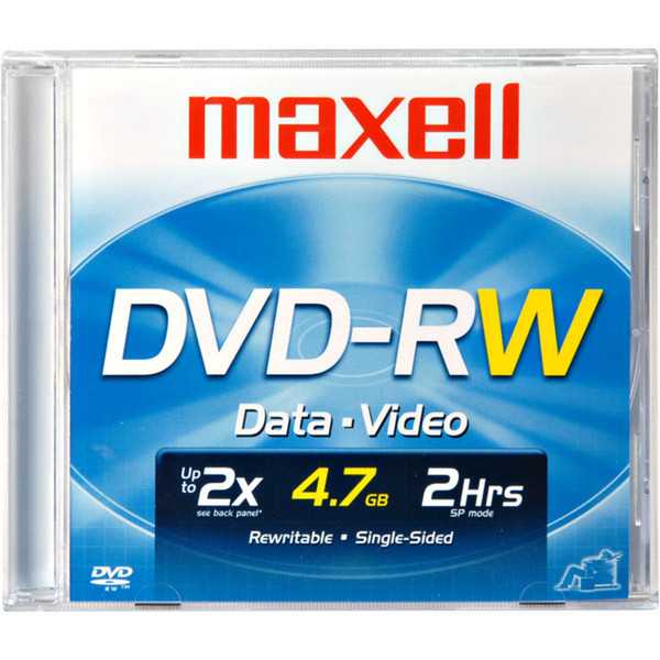 Maxell DVD-RW 4.7ГБ DVD-RW 5шт чистый DVD