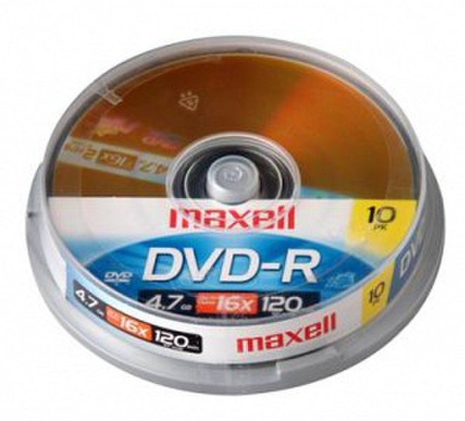 Maxell DVD-R 4.7ГБ DVD-R 10шт