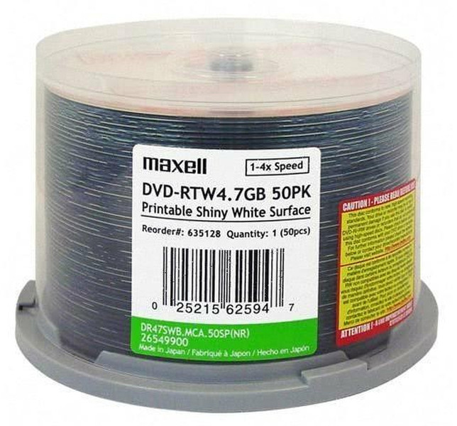 Maxell DVD-R 4.7GB DVD-R 50Stück(e)