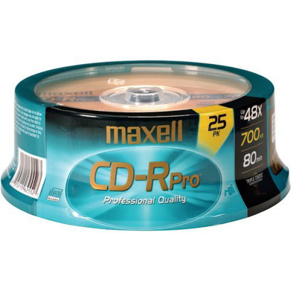 Maxell CD CD-R 700MB 25Stück(e)